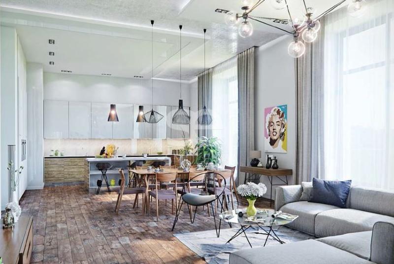 3-комн. квартира, 150.6 м², 2/4 этаж