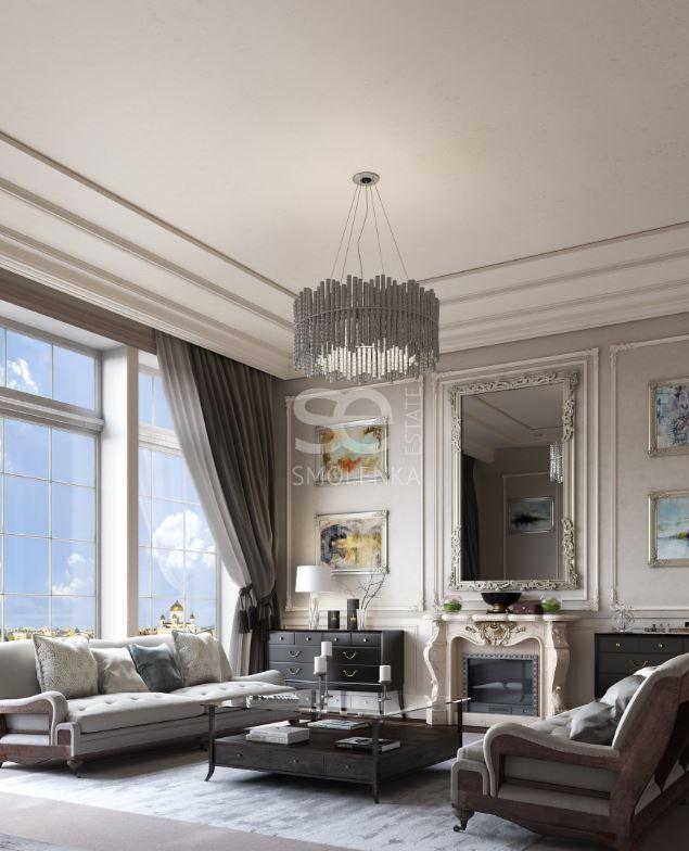 3-комн. квартира, 107.4 м², 3/6 этаж