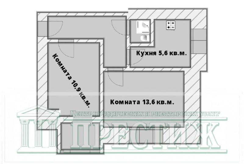 Квартира, Ивановская область, Шуя, Полянка, ул. Свердлова, 26. Фото 3