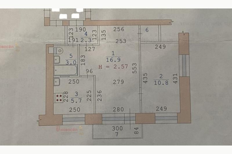 2-комнатная Квартира, 40 м2