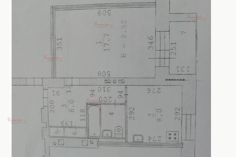 1-комнатная Квартира, 36 м2