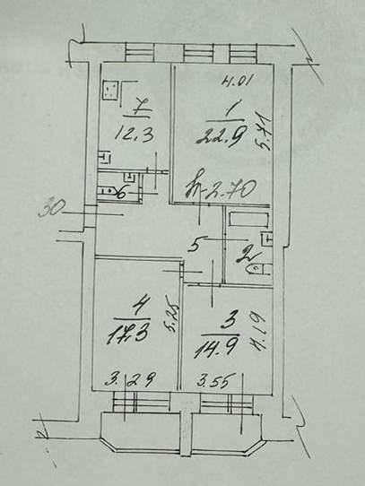 Квартира, Ярославская область, Ярославль, р-н Суздалка, ул. Калинина, 37к4. Фото 2