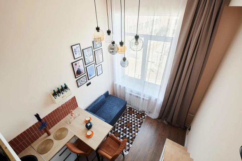 Квартира-Студия, 21.6 м², 1/2 этаж