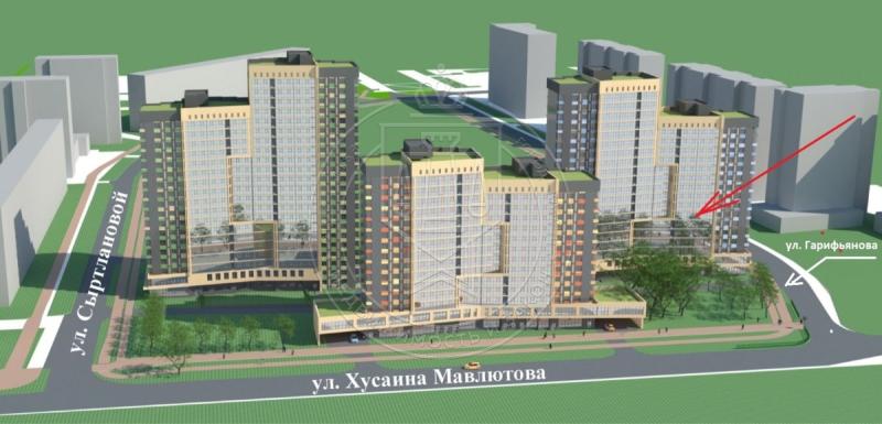 Новостройка, Республика Татарстан, Казань, мкр Горки-1, ул. Хусаина Мавлютова, 17. Фото 1