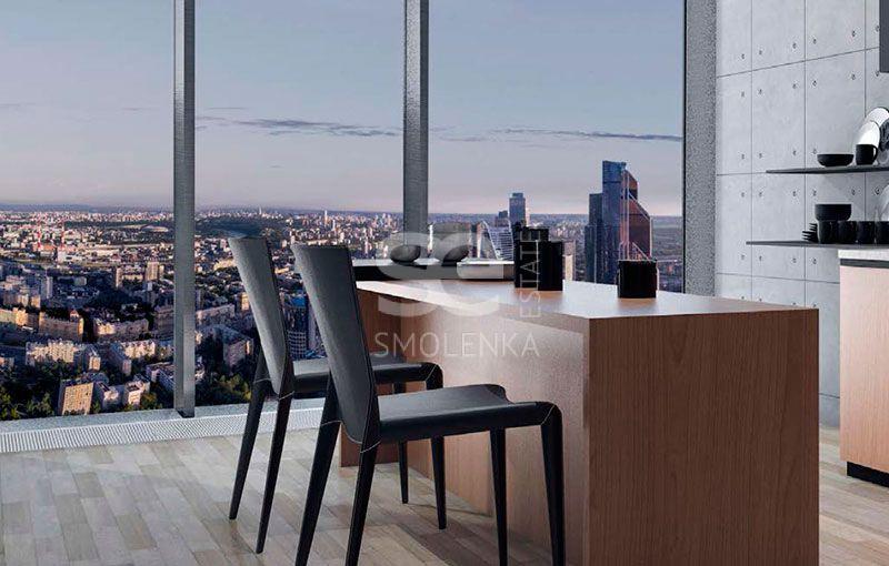 2-комн. квартира, 62.68 м², 23/61 этаж
