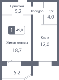 Новостройка, Московская область, дер. Голубое, ЖК Первый Зеленоградский, Трёхсвятская улица, 6. Фото 2