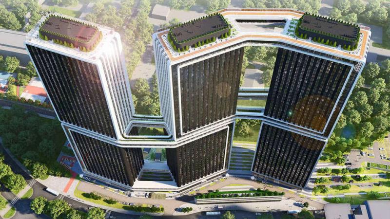 3-комн. квартира, 99.7 м², 41/49 этаж