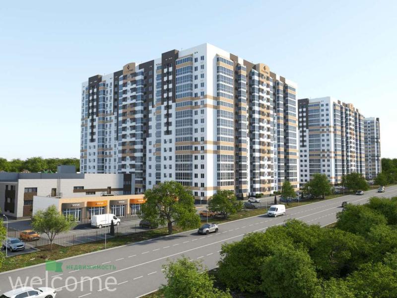 3-комн. квартира, 71.55 м², 1/17 этаж