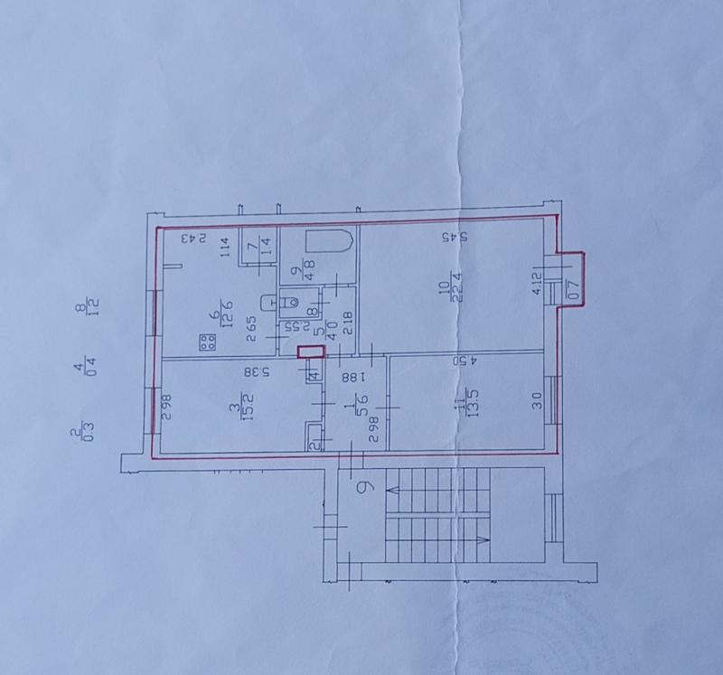 1 комната в 3-комнатной квартире, 13.5 м2