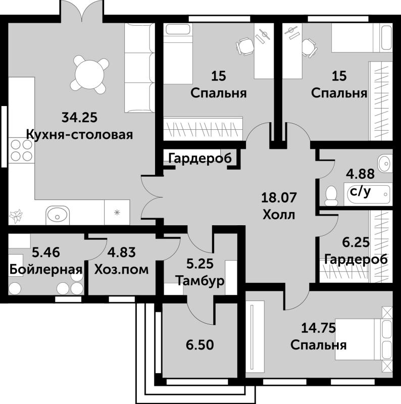 Дом, Московская область, коттеджный пос. Спас-Каменка, Альпийская улица, 16. Фото 2