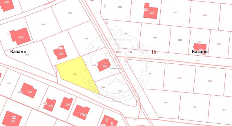 Земельный участок, Республика Татарстан, Казань, жилой массив Нагорный, Таёжная улица, 1. Фото 1