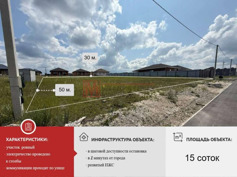 Земельный участок, 15 сот.