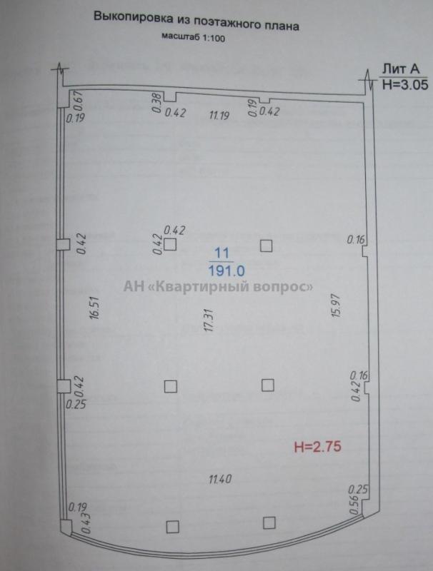 Торговая площадь, 191 м2