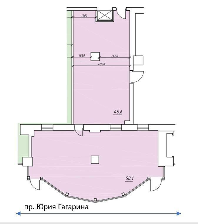 ПСН, Санкт-Петербург, Московский р-н, МО Гагаринское, пр-т  Юрия Гагарина, 14к1. Фото 2